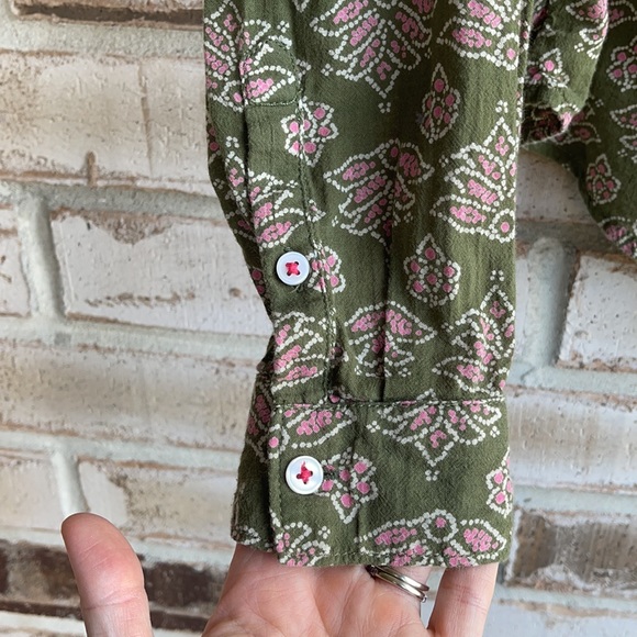 Anthropologie Holding Horses Ismay Button Down Sz6 - Picture 5 of 7